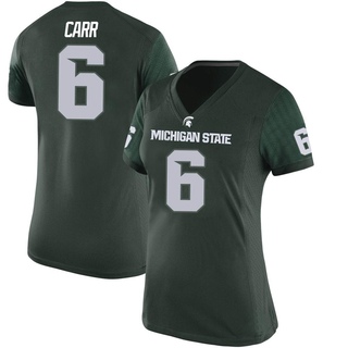 Women's Maliq Carr Michigan State Spartans Replica Retro